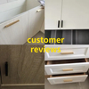 Manija de cocina de aluminio, perilla para muebles, cajón de gabinete, perillas largas, manija dorada de lujo