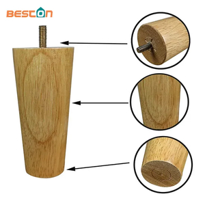 Patas de sofá de madera maciza al por mayor - Directo de fábrica para gabinetes y sillas