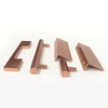 Herrajes para muebles, gabinete, manija de baño, tirador de cocina de aluminio de oro rosa
