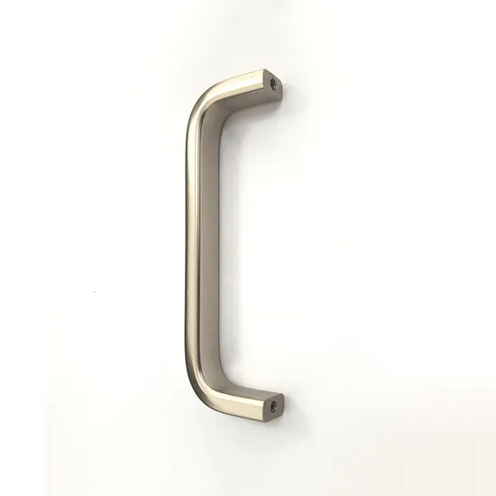 Tirador curvado en forma de U para cajón de armario de cocina, muebles de perfil de aleación de aluminio