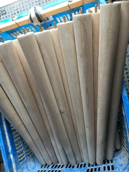 Patas de mesa cónicas de madera maciza de 8 piezas para reemplazo de muebles