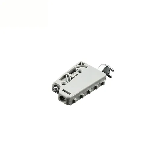 Soporte para colgar en la pared, gabinete, código colgante, cubo, conector de esquina de plástico