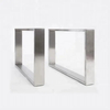 Patas de mesa de metal en forma de U cónicas al mejor precio de nueva llegada