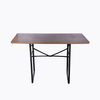 Patas de mesa de lujo de madera para muebles de exterior de alta calidad