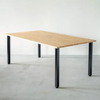 Herrajes para muebles ajustables, diseño de moda, patas redondas de altura de metal, patas de mesa
