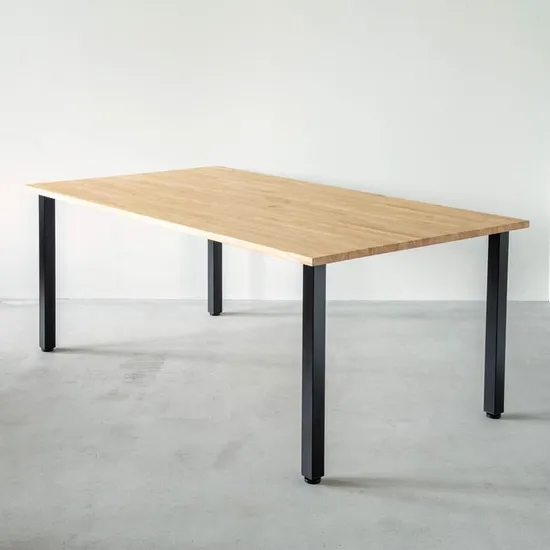 Herrajes para muebles ajustables, diseño de moda, patas redondas de altura de metal, patas de mesa