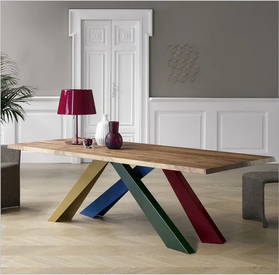 Patas de mesa con estructura de mesa de comedor de diseño moderno