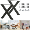 Fabricación de muebles artesanales, escritorios para ordenador, patas cuadradas de mesa de metal resistente