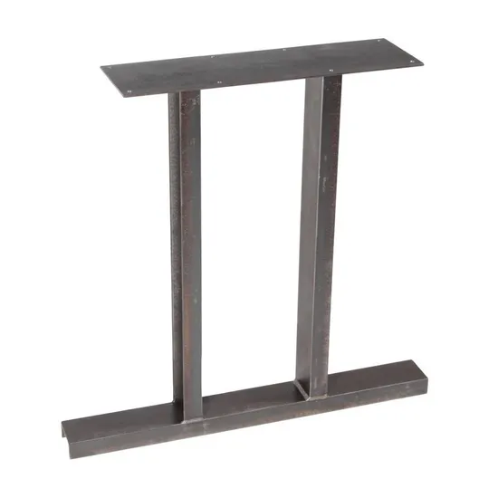Patas de mesa de centro de metal industrial antiguo recientemente diseñadas a precio de fábrica