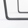Patas de mesa de centro de acero con patas hermosas para muebles de oficina en forma de U