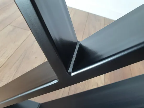 Muebles resistentes para oficina, restaurante, comedor, escritorio, patas de acero para mesa de comedor