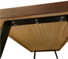 Patas de mesa con estructura de café para comedor industrial de alta resistencia