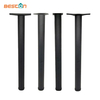 Patas de mesa de metal ajustables en altura de 28 pulgadas de alto