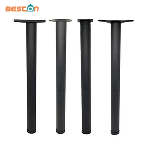 Patas de mesa de metal ajustables en altura de 28 pulgadas de alto