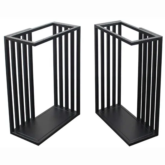 Comedor de patas de escritorio de interior de alta resistencia, base de banco, patas de mesa de centro