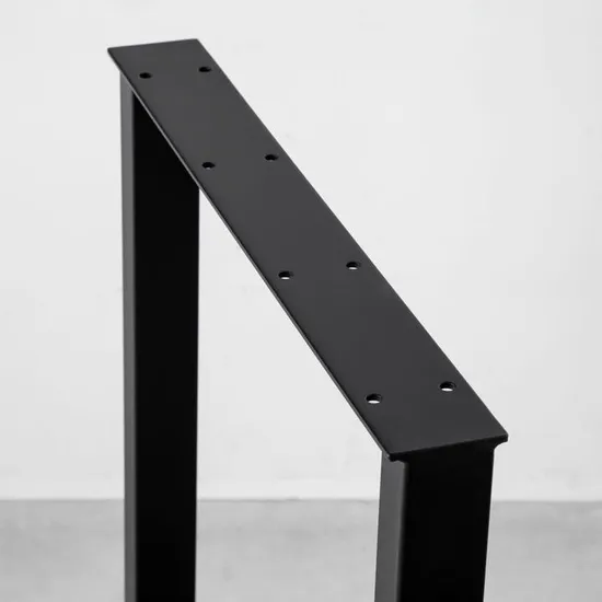 Pata de mesa de metal para comedor, muebles de acero de hierro forjado, restaurante Industrial vintage