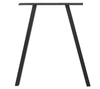 Pata de mesa de comedor de metal industrial de hierro forjado de nuevo estilo