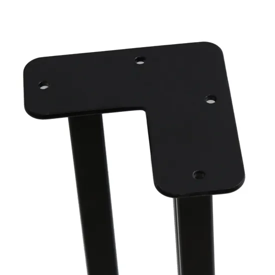 Patas de mesa de metal con soporte de banco industrial resistente de nuevo diseño