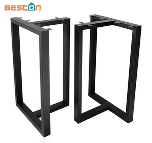 Fabricación de café, comedor, trabajo, sala de conferencias, sección en caja, patas de mesa de acero y metal