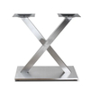 Personalizado con base de mesa de acero moderna Shape X de alta calidad para la venta