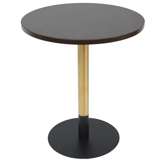 Base al aire libre redonda de la tabla del jardín del bistro del patio del metal de aluminio del OEM