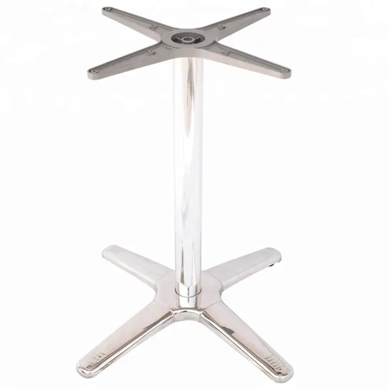 Piezas de muebles de uso comercial Patas de mesa de metal para mesa de granito
