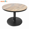 Base de mesa superior única personalizada disponible de hierro fundido