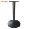 Base metálica de la mesa de cóctel de la altura de la barra redonda de la tabla del pub del fabricante de China