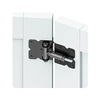 Pestillo de puerta pequeño con bloqueo automático para puertas de madera - Hardware de metal duradero