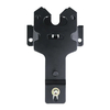 Kit de pestillo de puerta de metal resistente negro OEM personalizado para puertas de valla de madera