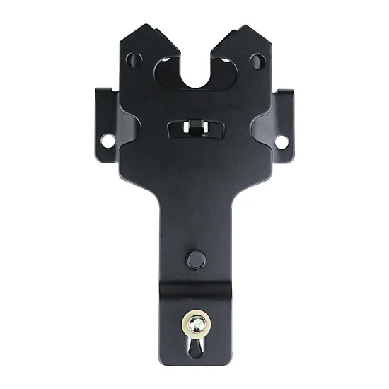 Kit de pestillo de puerta de metal resistente negro OEM personalizado para puertas de valla de madera
