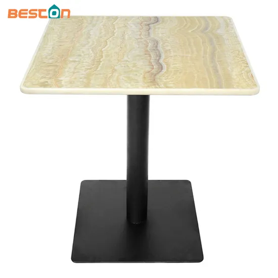 Base redonda de la mesa de comedor del metal de las piernas de los muebles modernos al aire libre de la fábrica de China