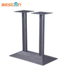 Muebles redondos de mármol y vidrio para comedor, tulipán de acero, base de mesa con manivela de hierro fundido