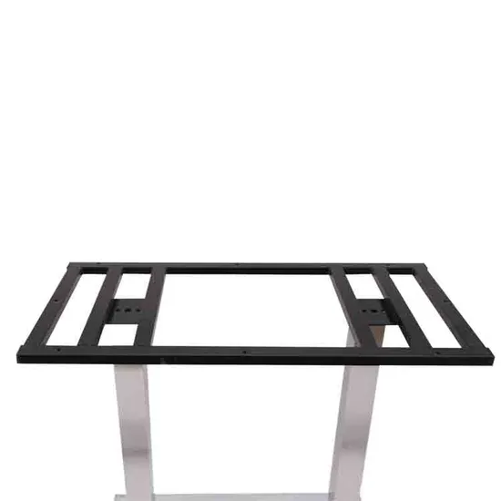 Restaurante Bar Café Comedor Tulip Base de mesa de comedor de metal de hierro fundido