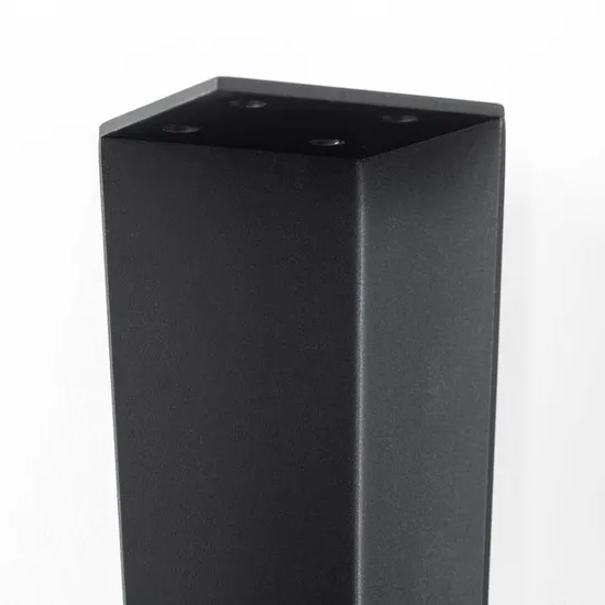 Escritorio moderno industrial Banco de hierro fundido de metal para comedor patas de mesa cónicas de café
