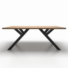 MID Century Farmhouse Y Base de metal para muebles de madera Patas de mesa de acero