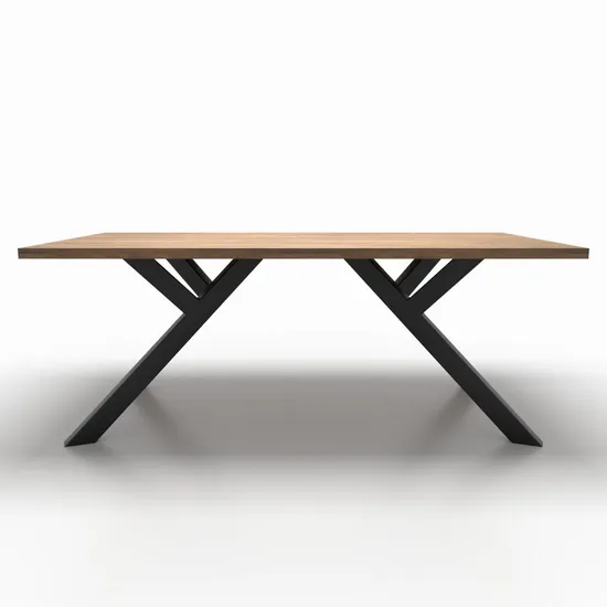 MID Century Farmhouse Y Base de metal para muebles de madera Patas de mesa de acero