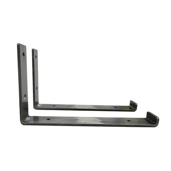 Soportes para estantes, soporte de esquina en ángulo recto en forma de L de hierro grueso para colgar en la pared