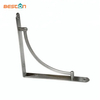 Soporte decorativo para estante de metal blanco