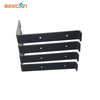 Estante de pared de hierro, soportes de estante metálico para Interior del hogar