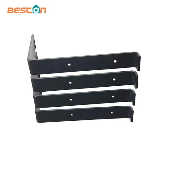 Estante de pared de hierro, soportes de estante metálico para Interior del hogar