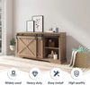 Mini kits de puertas corredizas de Granero, doble derivación, herrajes para puertas de armarios y garajes