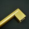 Tiradores dorados para muebles, tiradores para cajones de armario de cocina, tiradores