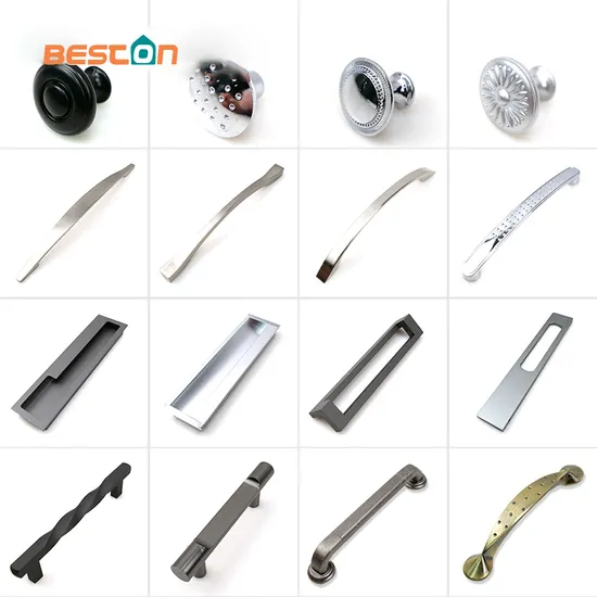 Tiradores y perillas únicos para muebles, tiradores de Hardware para manija de gabinete pequeño, aleación de aluminio