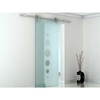 Kit de herrajes para puerta corrediza de granero de acero inoxidable 304 | Acabado cromado para puertas de madera | Soluciones comerciales y para interiores de servicio pesado