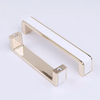 Manija de gabinete elegante, tirador de puerta de aluminio corredizo Vintage plateado