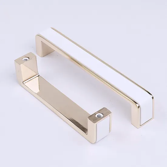 Manija de gabinete elegante, tirador de puerta de aluminio corredizo Vintage plateado