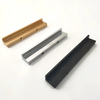 Tirador de puerta de armario moderno, perilla para muebles, tiradores de perfil de aluminio para armario