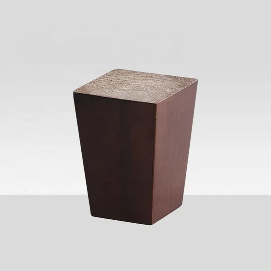 Patas de madera anticorrosivas hechas a medida: mejoras elegantes para muebles y sofás