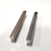 Tirador de aluminio cromado champán para cajón de armario de cocina